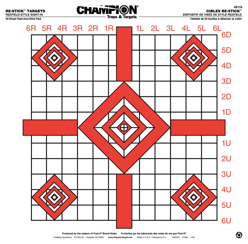 Buy Re-Stick Targets And More | Champion Target